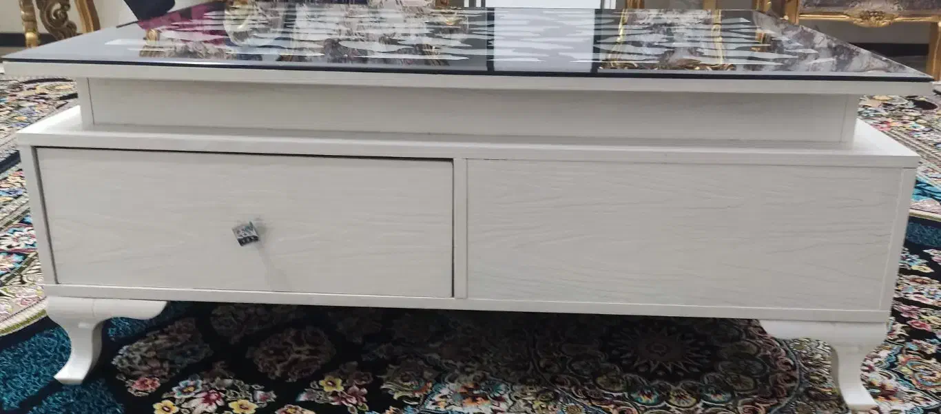 جلو مبلی و 3 عدد عسلی|مبلمان خانگی و میز عسلی|محمدشهر, همایون ویلا|دیوار