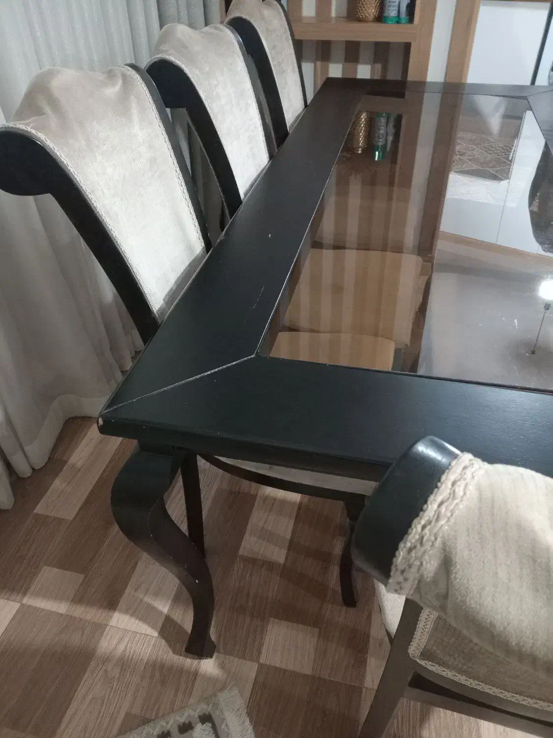 میز غذا خوری ۸ نفره|میز و صندلی غذاخوری|اسدآباد, |دیوار