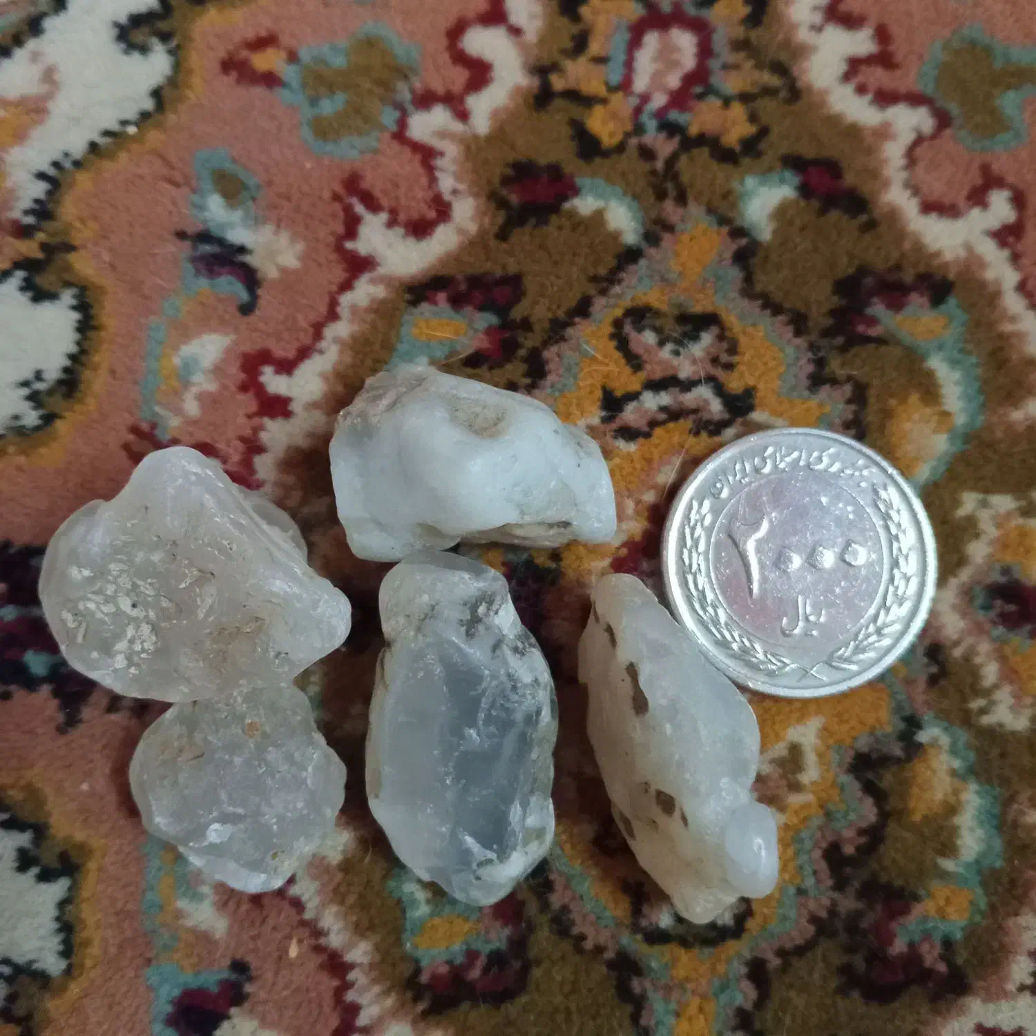 سنگ عقیق سفید|کلکسیون و سرگرمی|رشت, فلسطین|دیوار