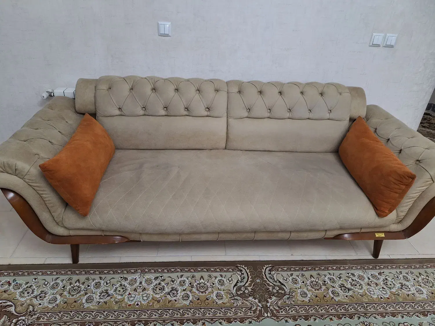 مبل ۸ نفره طرح چستر شرکتی + میز وسط و عسلی|مبلمان خانگی و میز عسلی|فردیس, نگارستان|دیوار