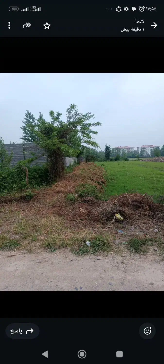 فروش زمین مسکونی اقساطی پشت لاکانشهر رشت|فروش زمین و ملک کلنگی|رشت, لاکان شهر|دیوار