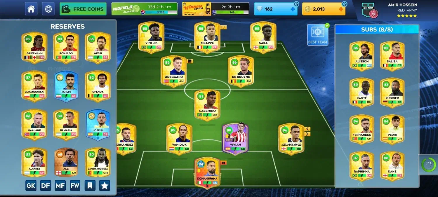 اکانت دریم لیگ ۲۰۲۶|کنسول، بازی ویدئویی و آنلاین|سیاهکل, |دیوار