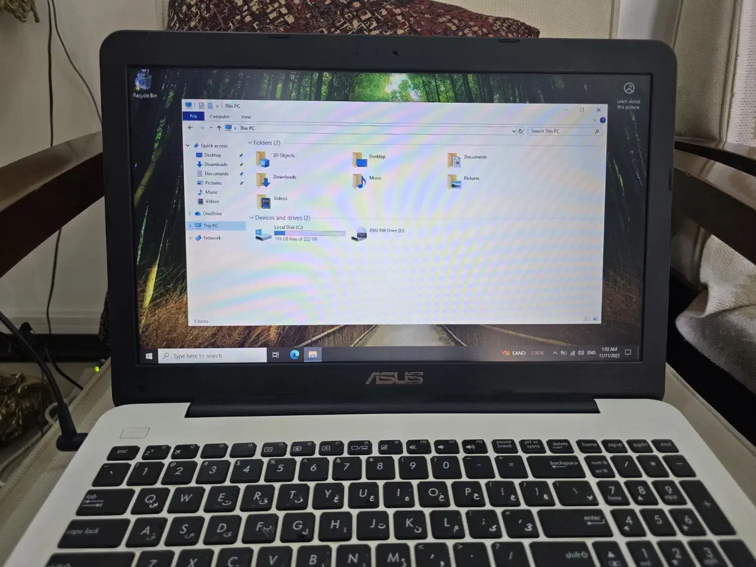 لپتاپ ۱۵.۶ اینچی ایسوس x554L|رایانه همراه|تهران, شاهین|دیوار