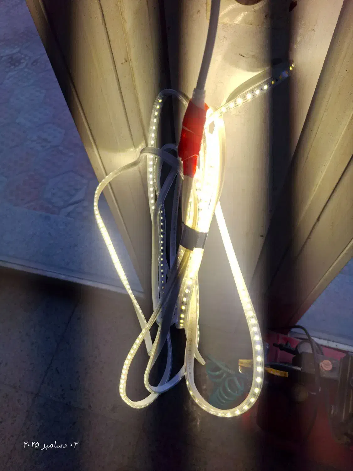 ریسه شلنگی|ریسه و چراغ تزئینی|تاکستان, |دیوار