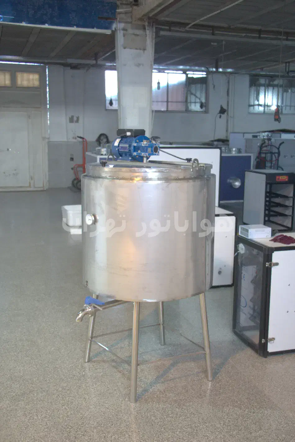 پاتیل پخت و پروسس تانک صنعتی MDB789 استیل نگیر|ماشین‌آلات صنعتی|شیراز, شهرک صنعتی شیراز|دیوار