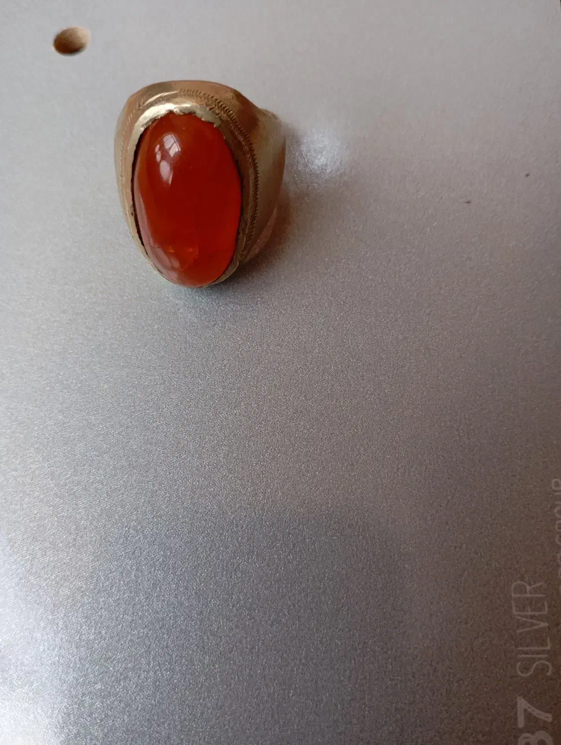 انگشتر قدمت دار سنگین و بزرگ عقیق|جواهرات|دزفول, |دیوار