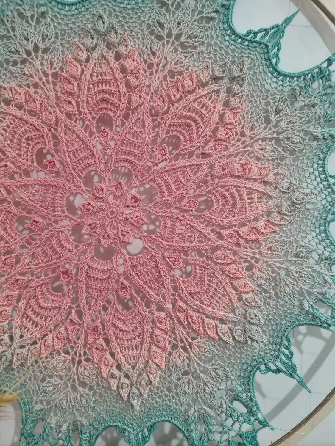 دیوارکوب ماندالا|صنایع دستی و سایر لوازم تزئینی|بندر ترکمن, |دیوار