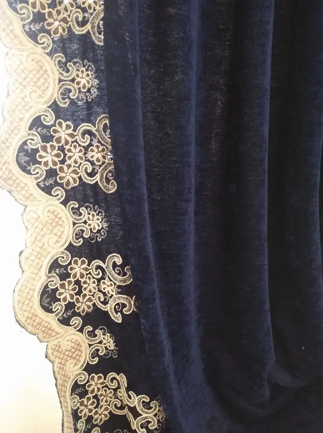 شال پرده دو عدد|پرده، رانر، رومیزی|خرم‌آباد, |دیوار