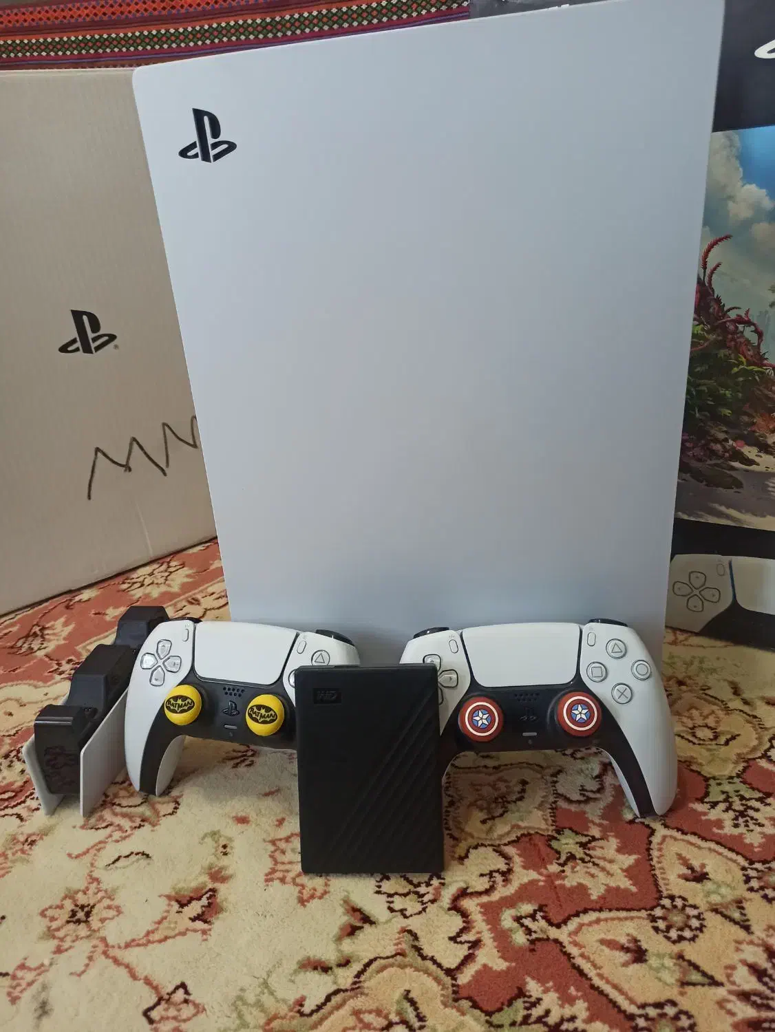 پلی استیشن پنج دیجیتال با دو دسته و 13 بازی|کنسول، بازی ویدئویی و آنلاین|مرند, |دیوار