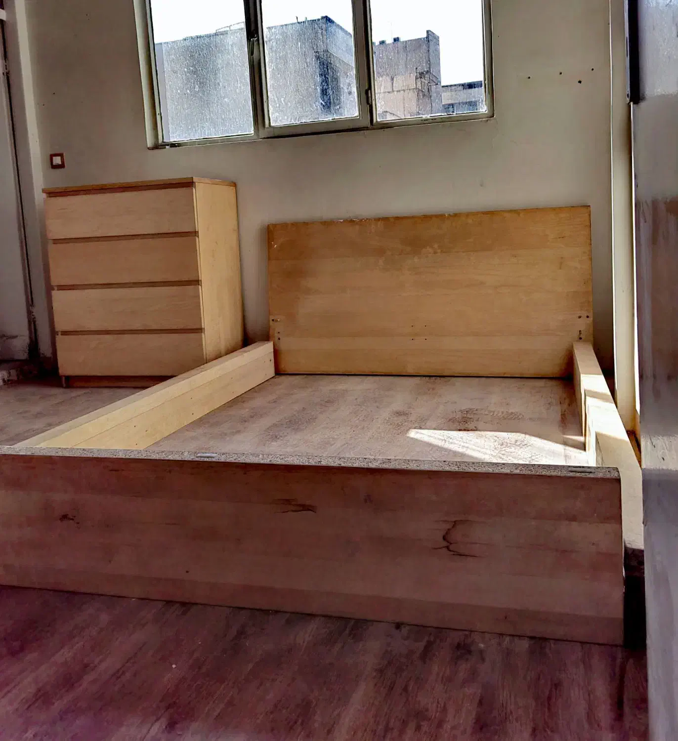 ست تخت خواب و کمد ایکیا اصل لهستان IKEA Poland|تخت و سرویس خواب|تهران, هروی|دیوار