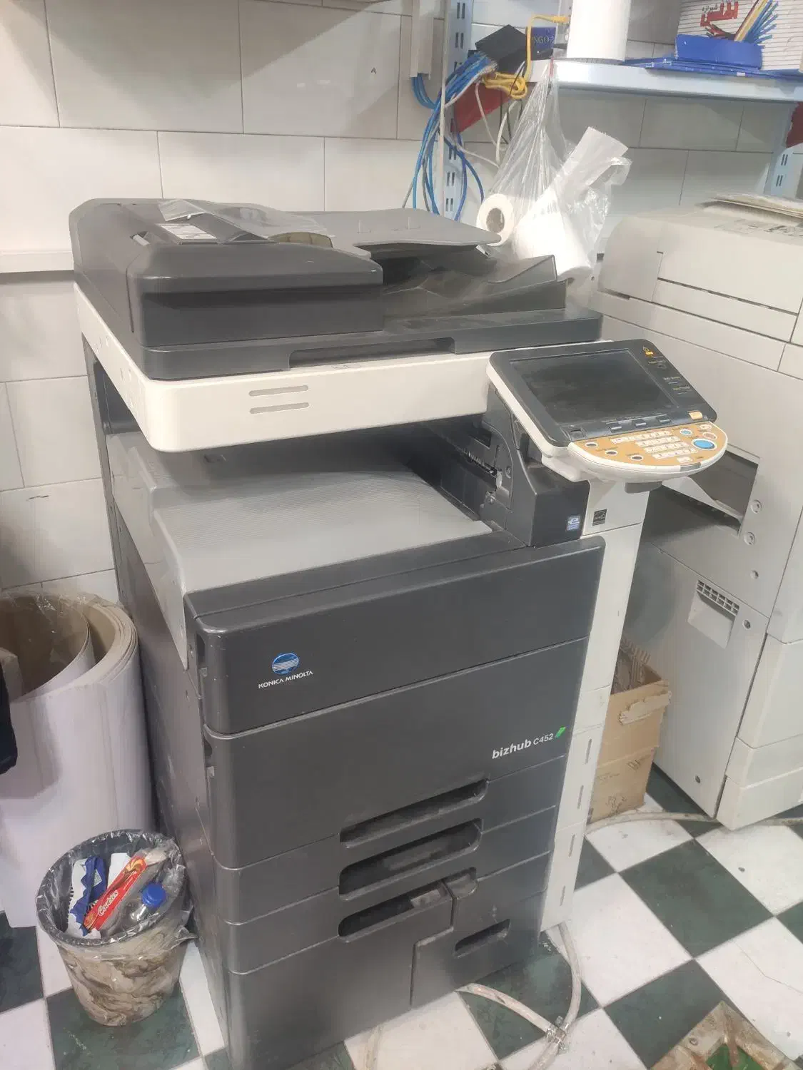 کونیکا ۴۵۲ رنگی|پرینتر، اسکنر، کپی، فکس|تبریز, |دیوار