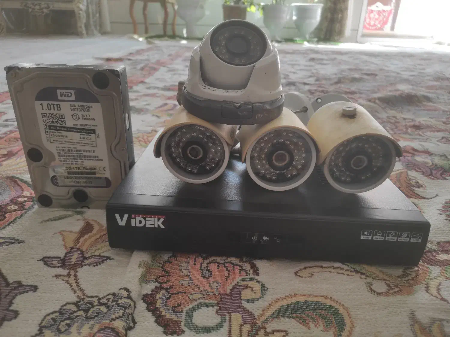 دوربین مدار بسته Videk|دوربین مداربسته|لنجان, |دیوار