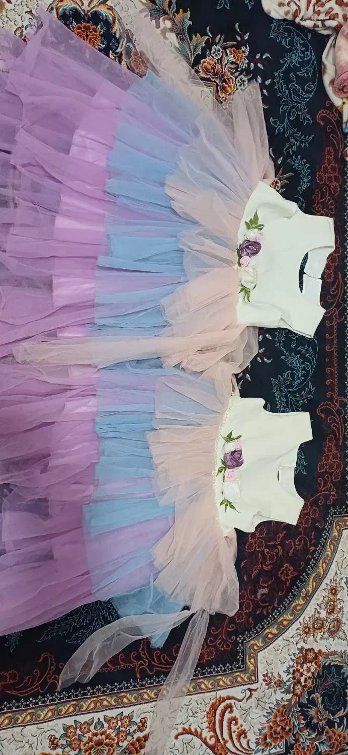 ۲ عدد لباس مجلسی سالم|کفش و لباس بچه|گرمدره, |دیوار