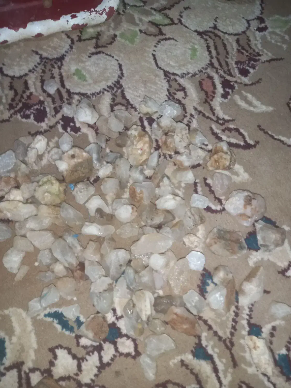 سنگ عقیق کوارتز،،عقیق زرد، عقیق سه پوست،باباقوری|کلکسیون اشیاء عتیقه|نصر آباد, |دیوار