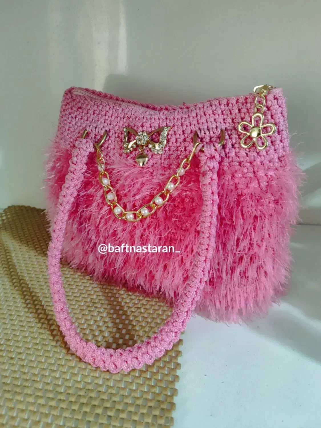 کیف مکرومه|کیف، کفش، کمربند|بیرجند, |دیوار