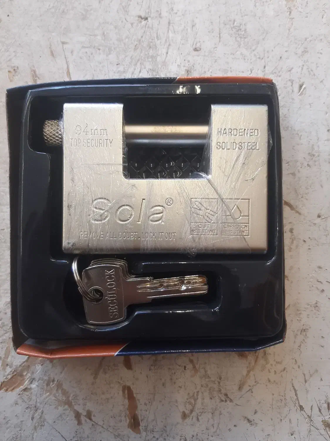 قفل کتابی سولا ۹۴|ابزارآلات|اصفهان, کشاورزی|دیوار