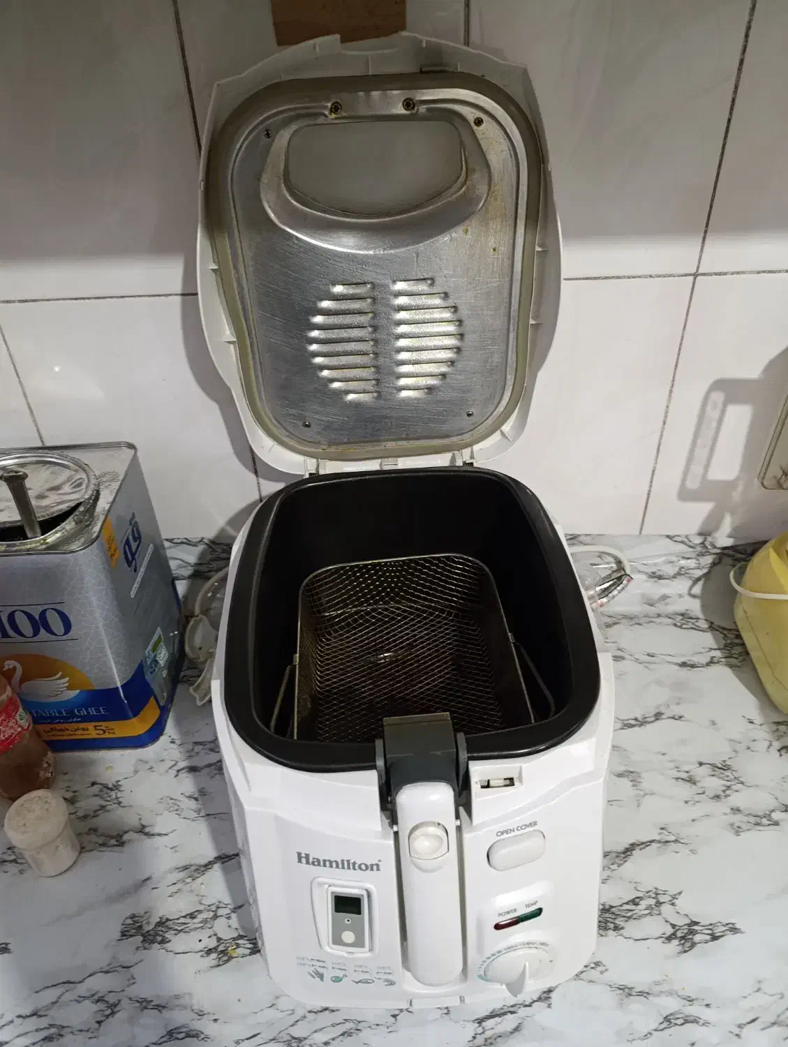 سرخ کن سالم در حد نو ۲۲۰۰ و یک عدد هود نو|اجاق گاز و لوازم برقی پخت‌وپز|خلیل آباد, |دیوار