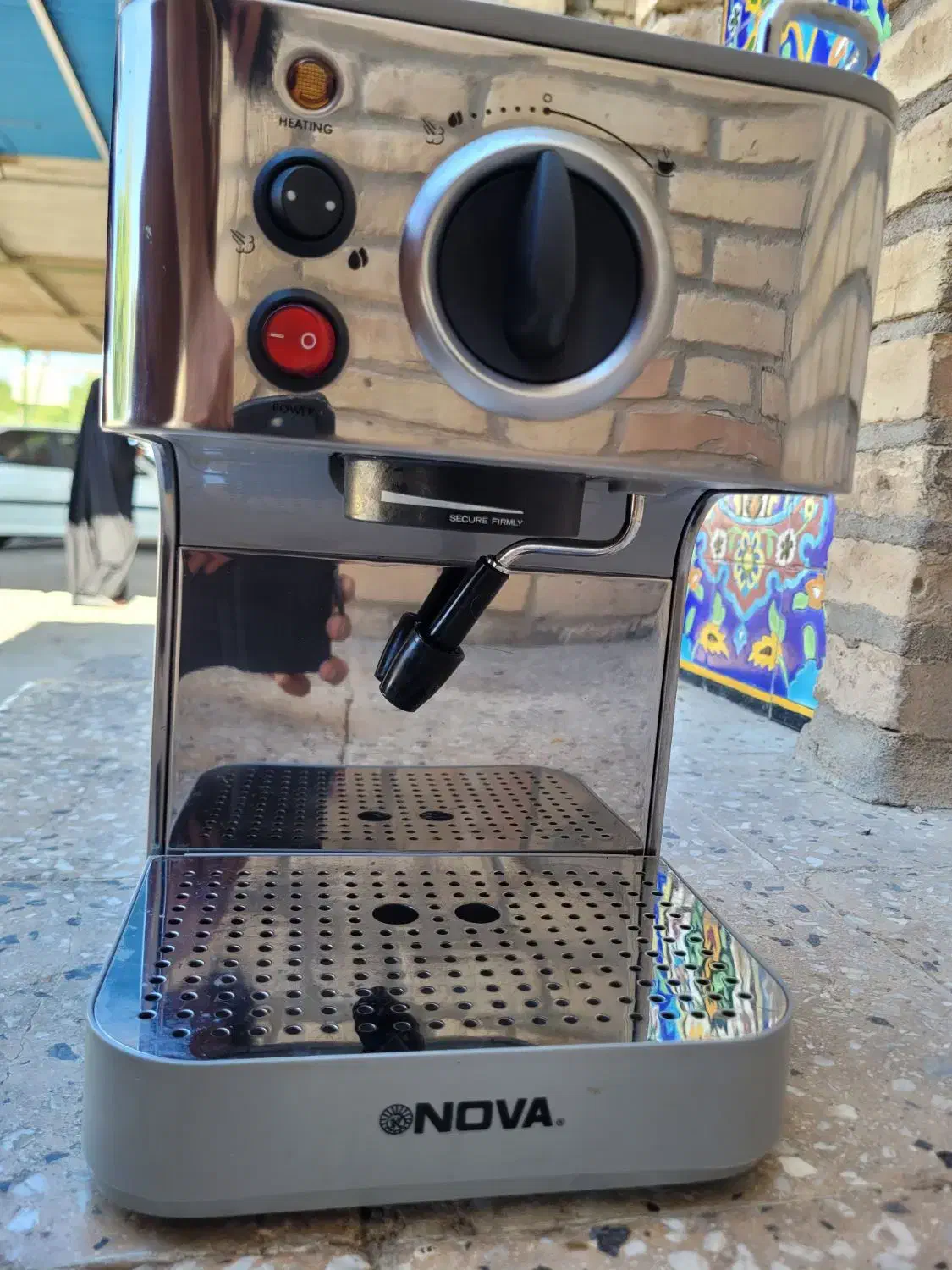 اسپرسو ساز نوا خانگی|سماور، چای‌ساز، قهوه‌ساز|شوش, |دیوار