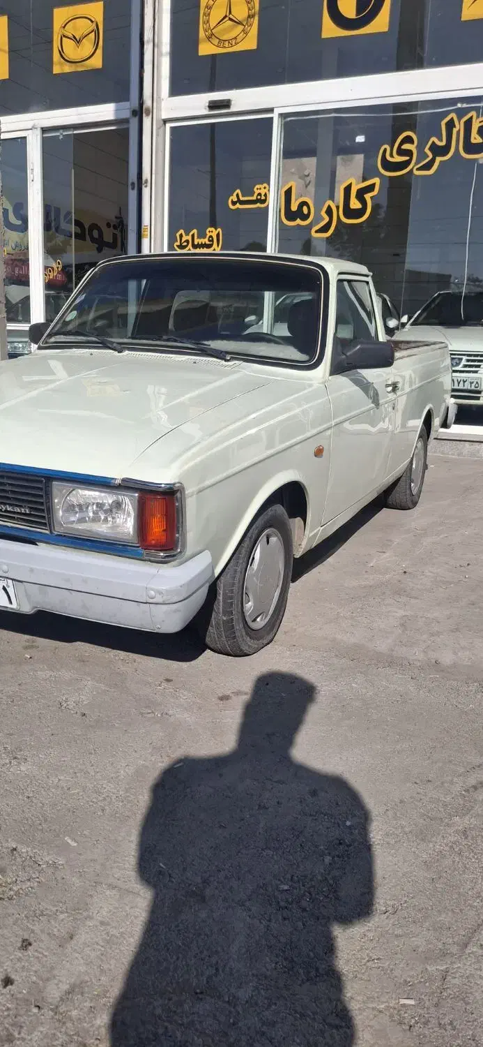 پیکان وانت دوگانه کارخانه|خودرو سواری و وانت|میانه, |دیوار