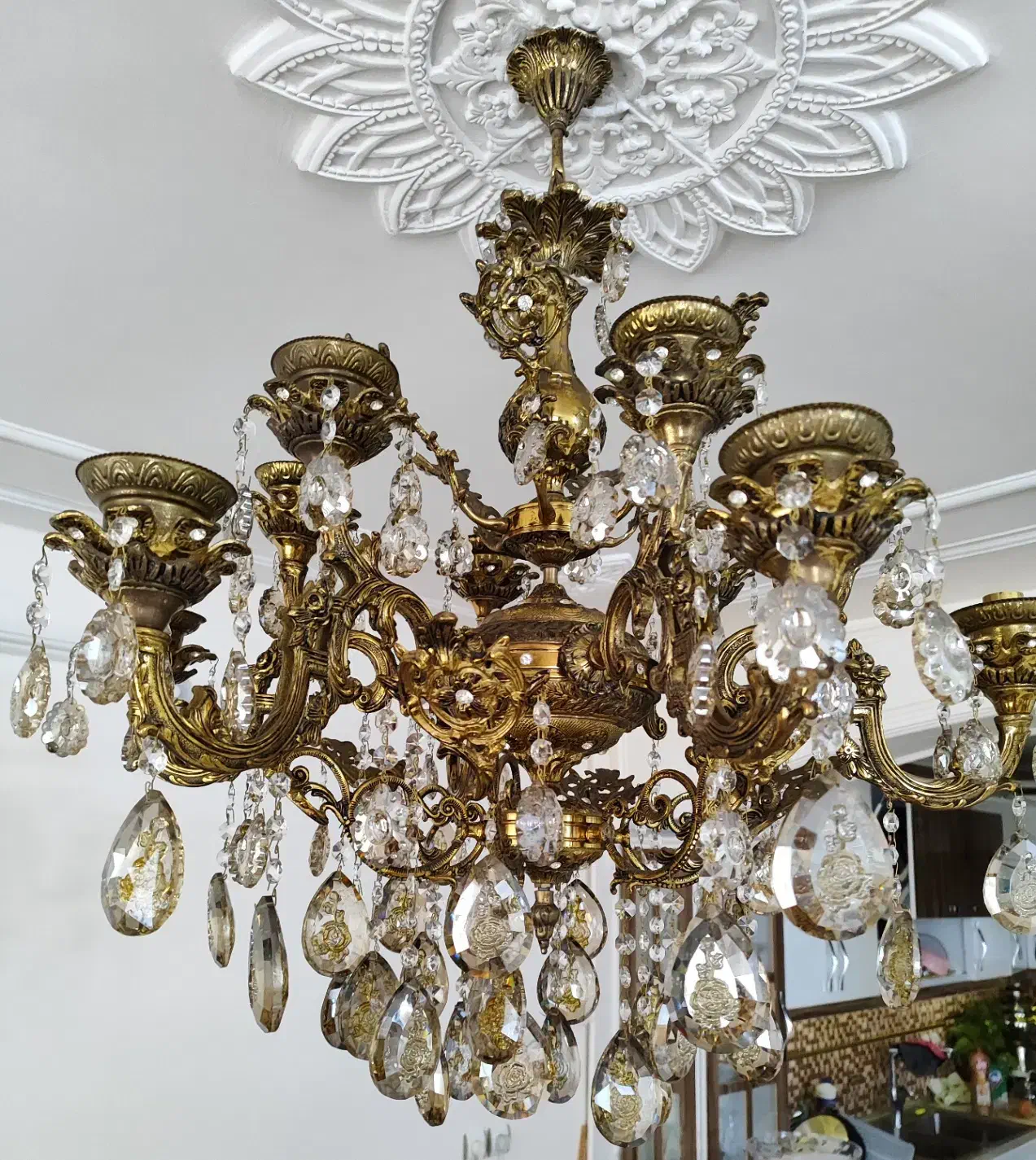 فروش لوستر برنز|لوستر و چراغ آویز|اراک, |دیوار