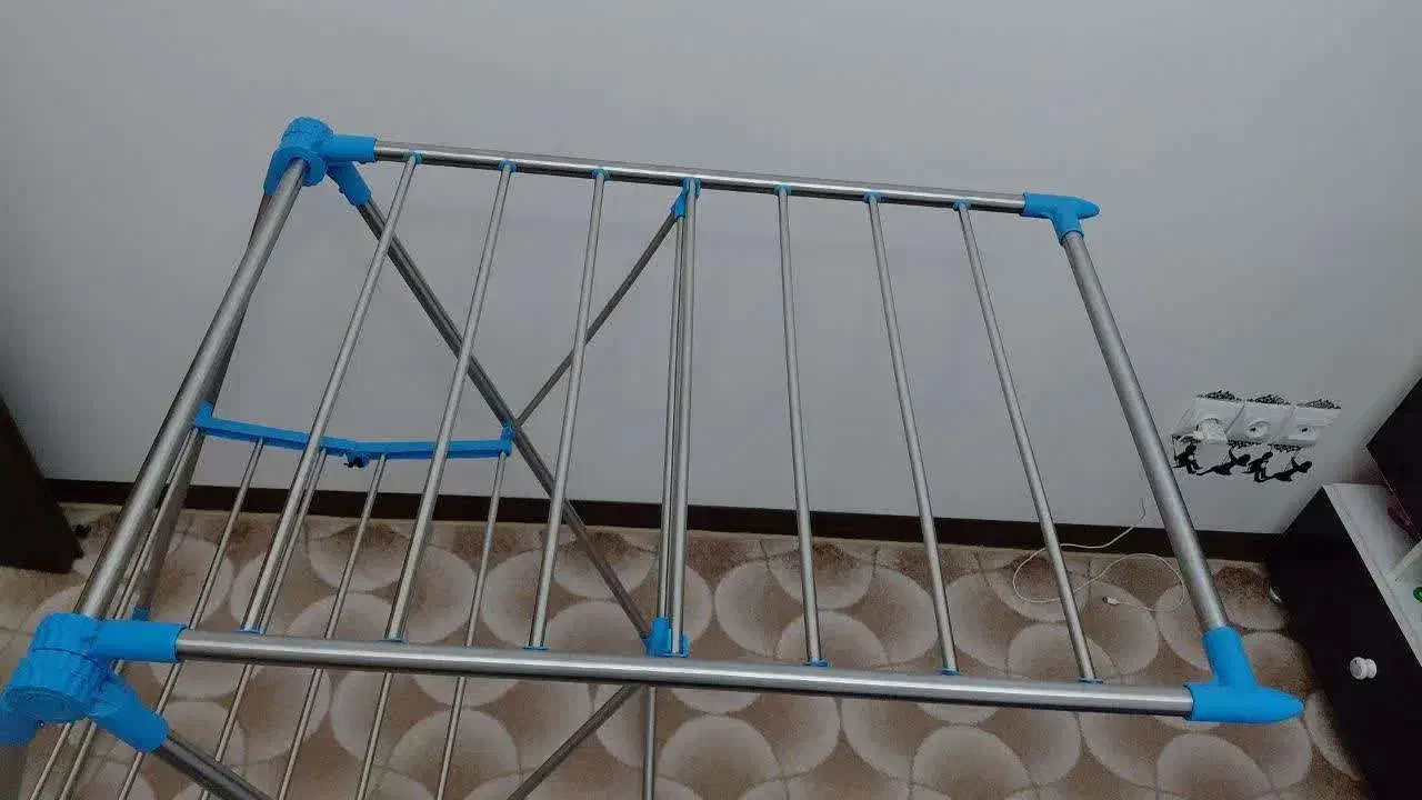 بند رخت محکم و تمام استیل|بندرخت و رختآویز|قم, باغ شازده|دیوار