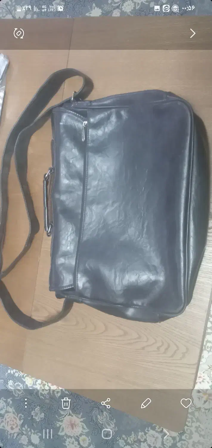 کیف چرم بزرگ مدارک|کیف، کفش، کمربند|مشهد, نیروی هوایی|دیوار