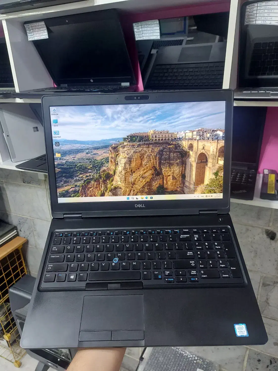 لپتاپ دل پرسیژن ۱۲هسته رم۱۶ گرافیک۴مجزا حافظه۲۵۶|رایانه همراه|کرج, گلشهر|دیوار