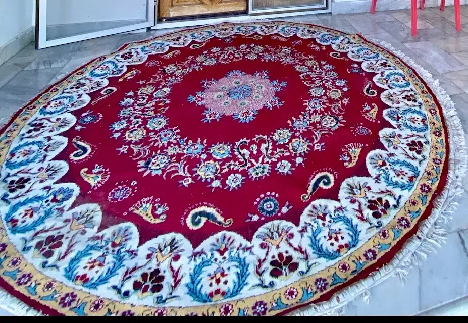 فرش گرد|فرش|ایزدشهر, |دیوار