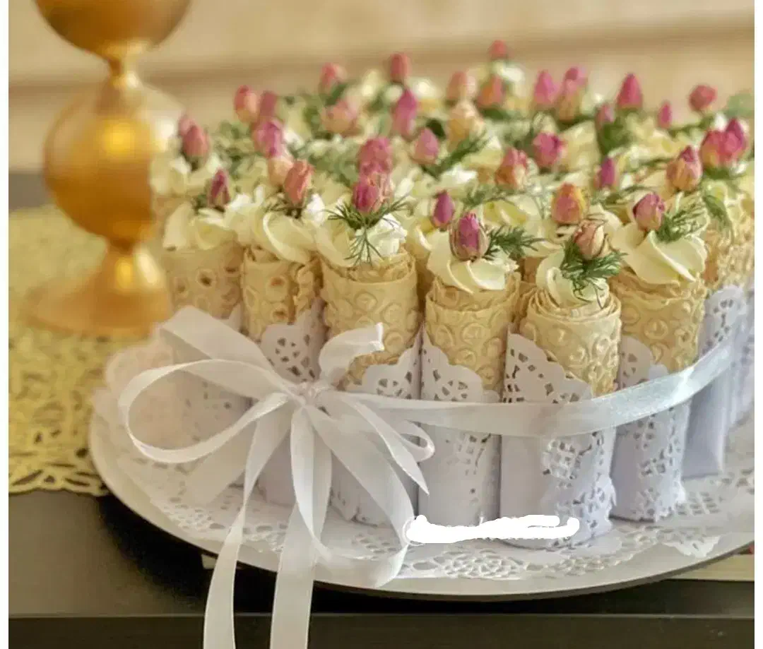 تزئین نان و پنیر سفره عقد،خلعتی|خوردنی و آشامیدنی|قم, نوقطار|دیوار