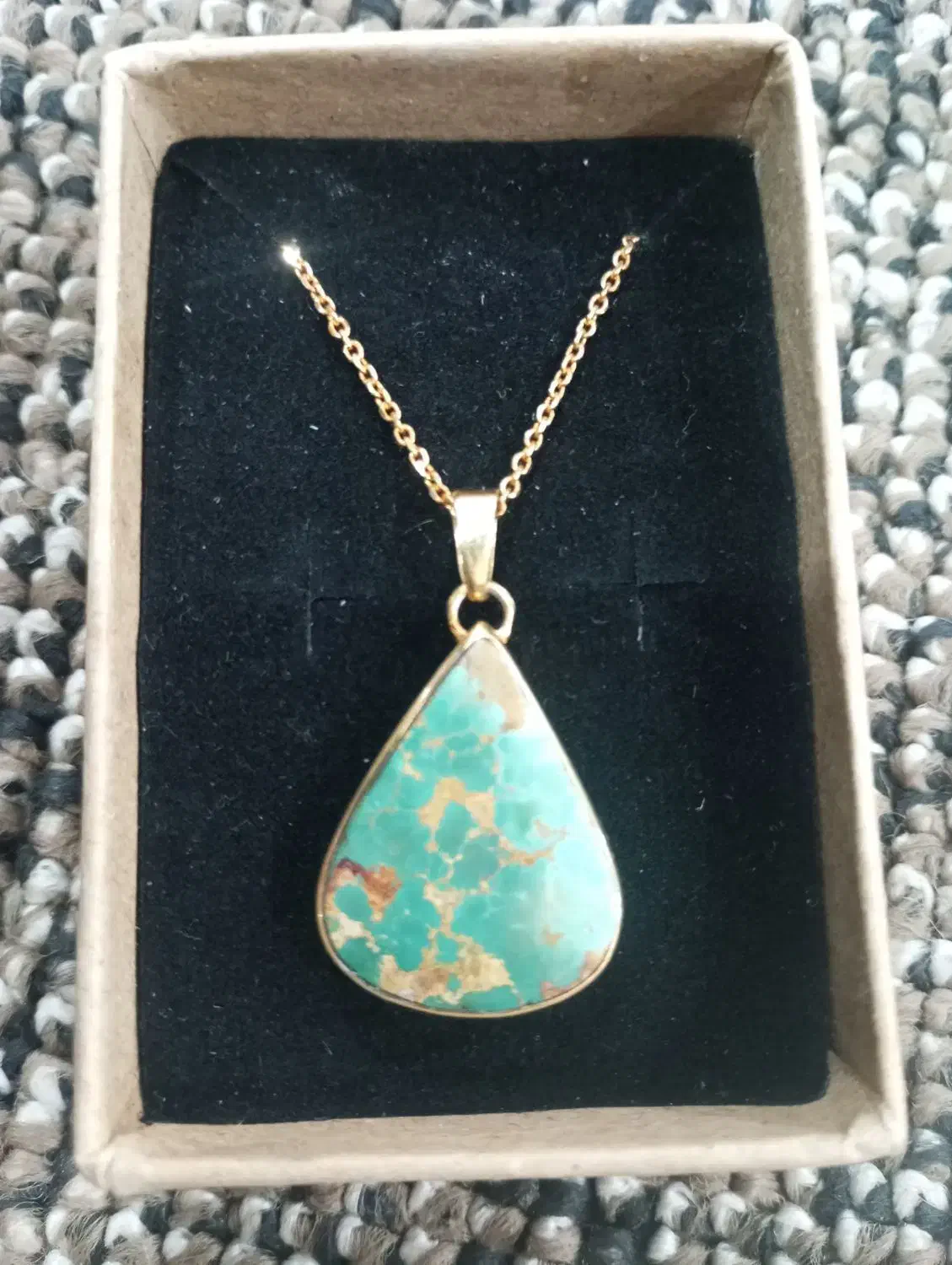 گردنبند نقره اب کاری شده طلا|جواهرات|کارون, |دیوار