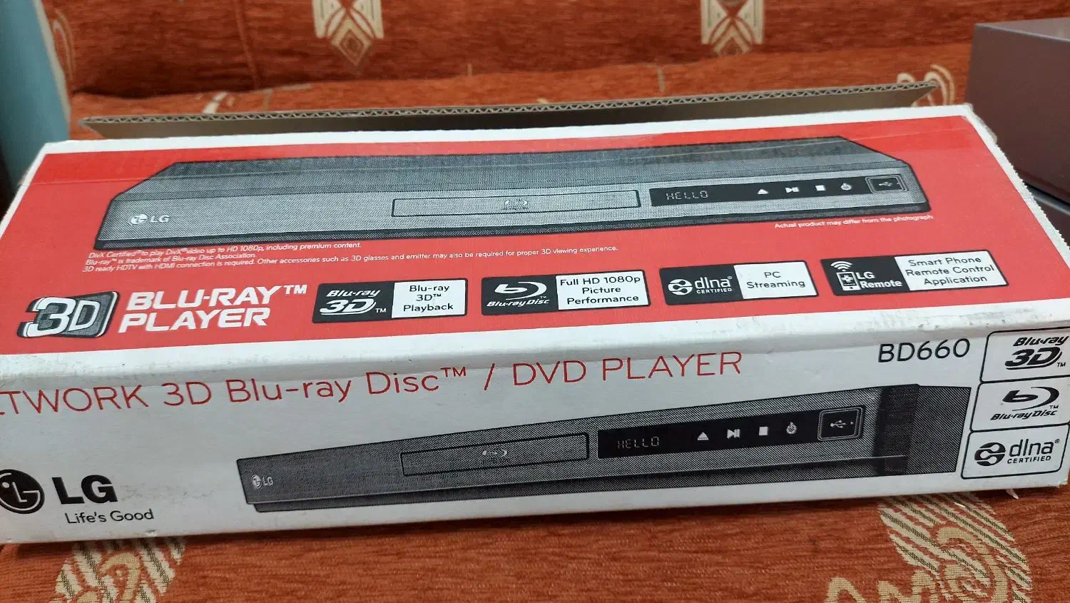 بلوری ال جی|پخش‌کننده DVD و ویدیو|بوشهر, |دیوار