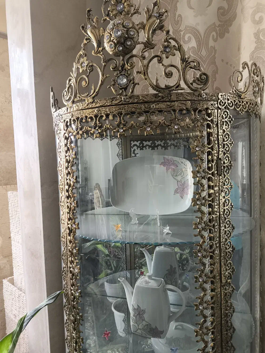 ست برنجی مناسب جهیزیه|مبلمان خانگی و میز عسلی|جوادآباد, |دیوار