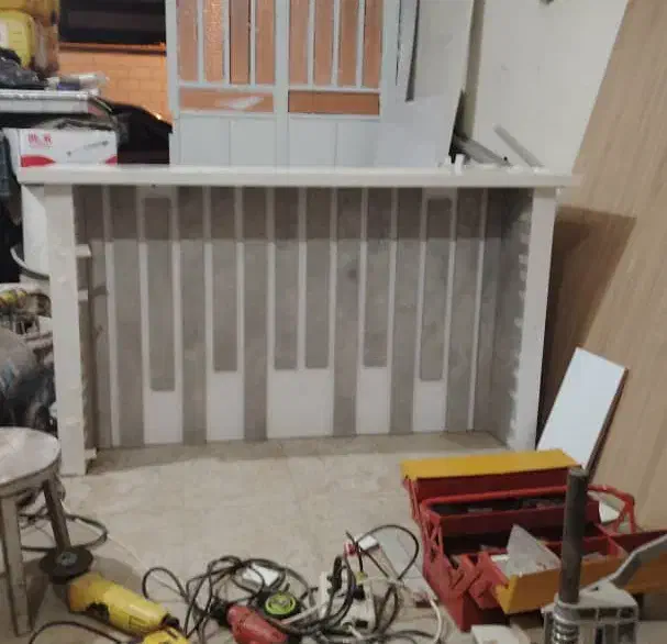 میز کار تمام ام دی اف تازه ساخت|میز تحریر و کامپیوتر|زرقان, |دیوار