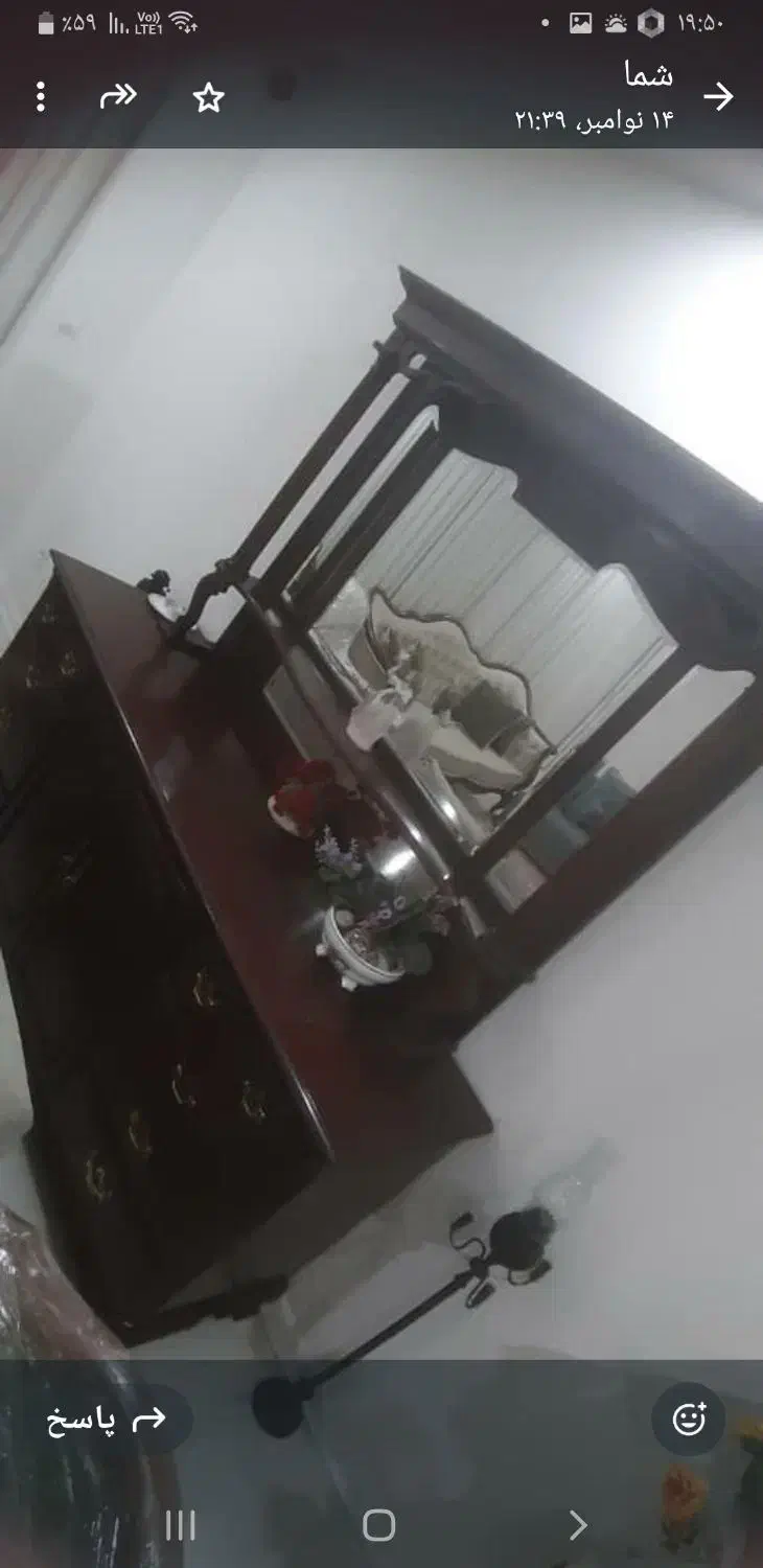 کنسول و آینه عتیقه|بوفه، ویترین، کنسول|پردیس, فاز ۲|دیوار