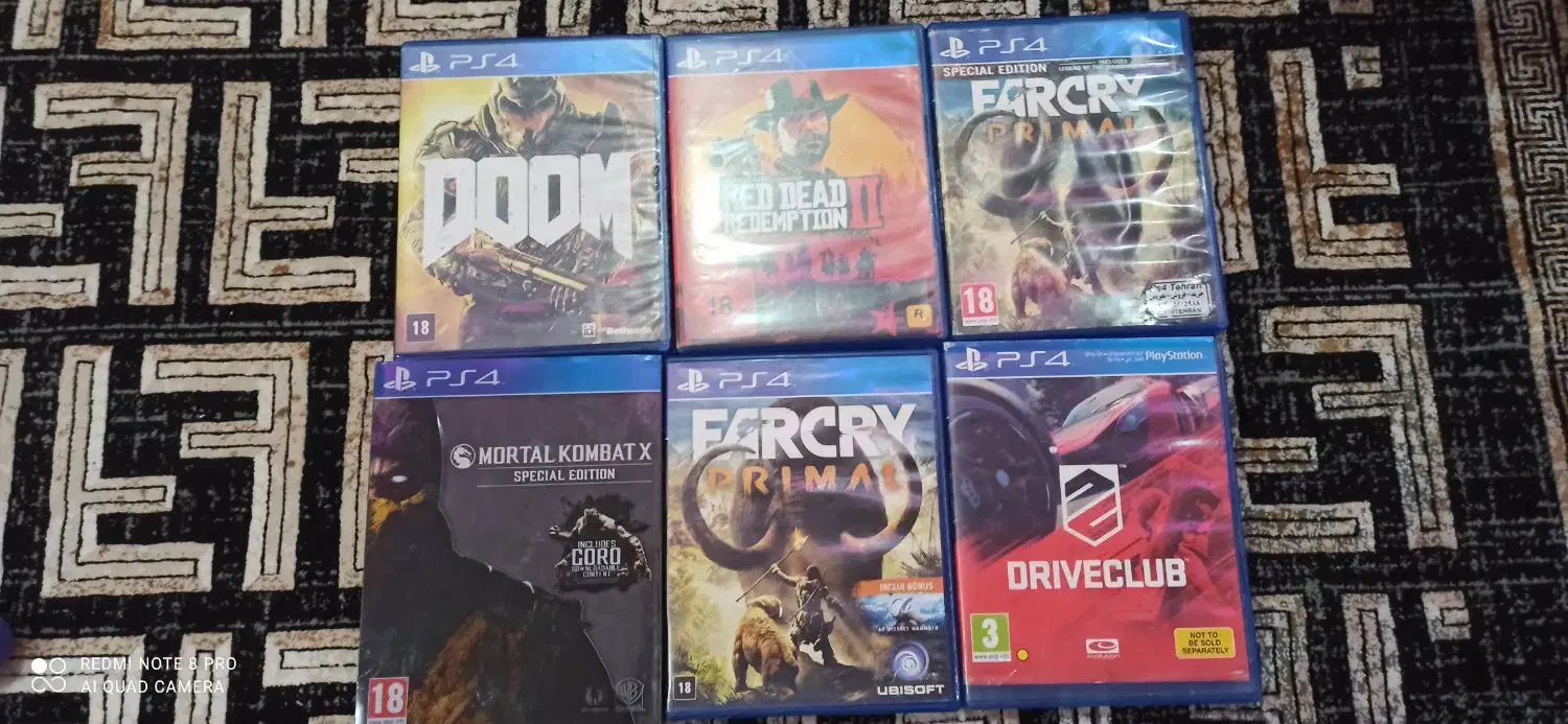 دیسک بازی ps4|کنسول، بازی ویدئویی و آنلاین|ورامین, شهرک فجر|دیوار