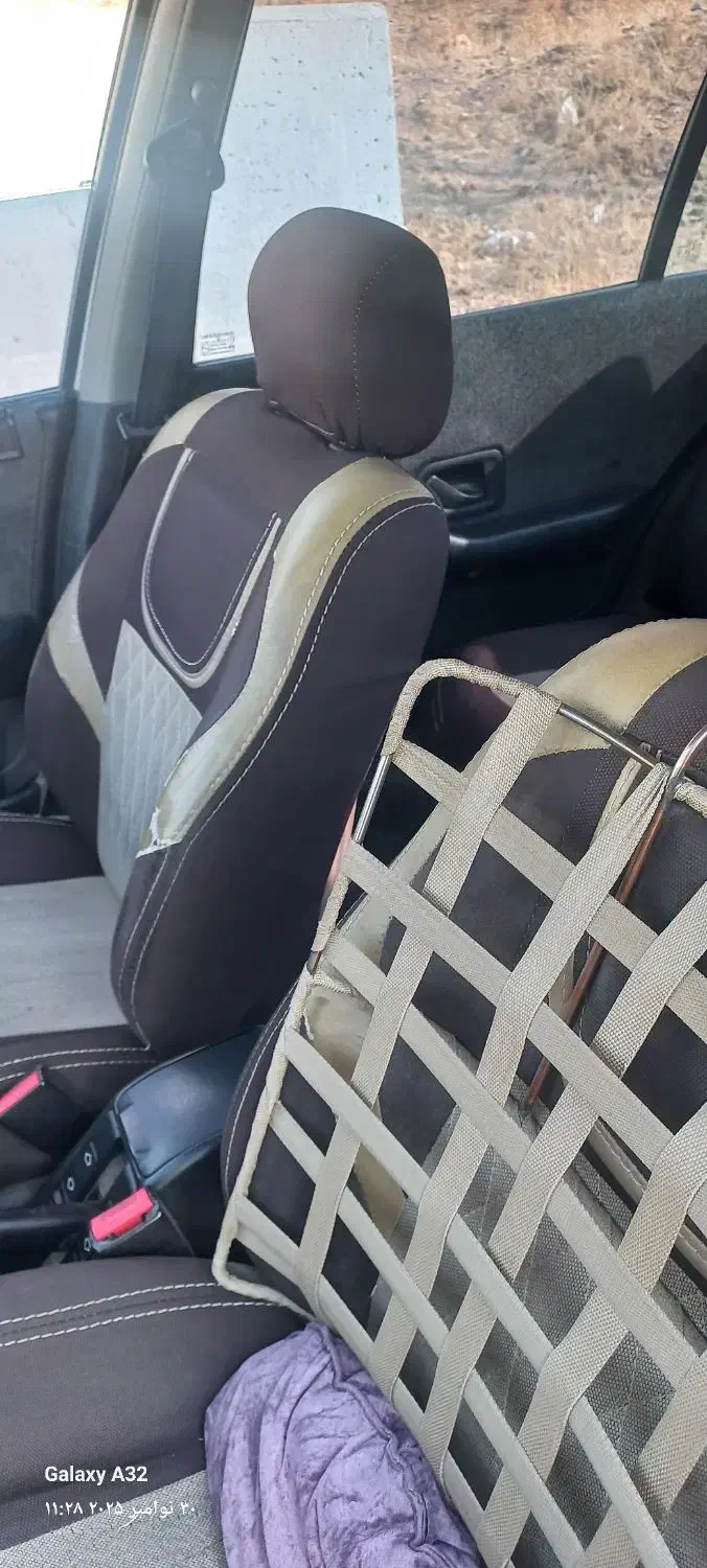 پژو پارس دوگانه کارخانه مدل ۹۳ بدون رنگ|خودرو سواری و وانت|جوانرود, |دیوار