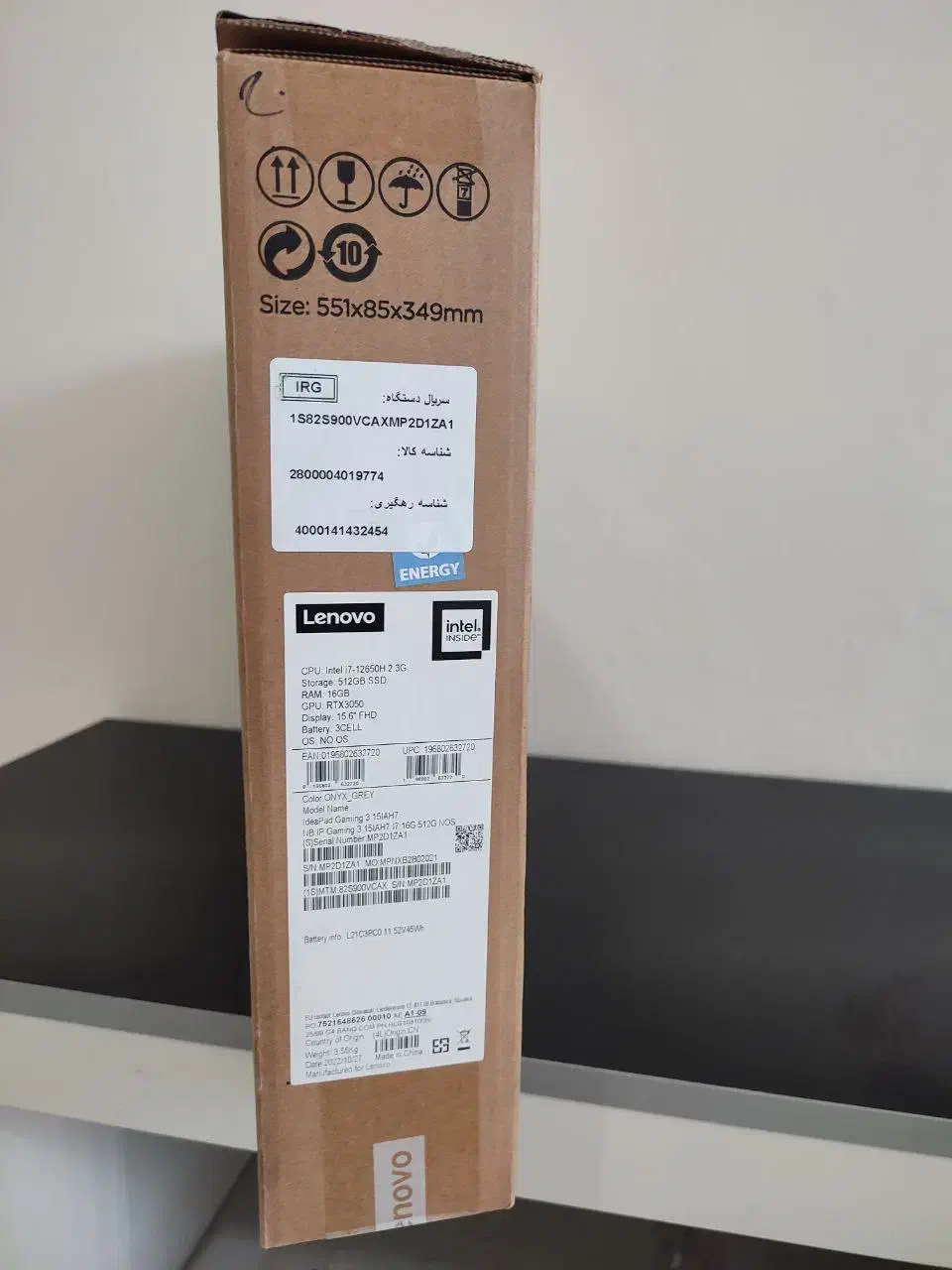 لپ تاپ لنوو IdeaPad Gaming 3|رایانه همراه|تهران, حکمت|دیوار