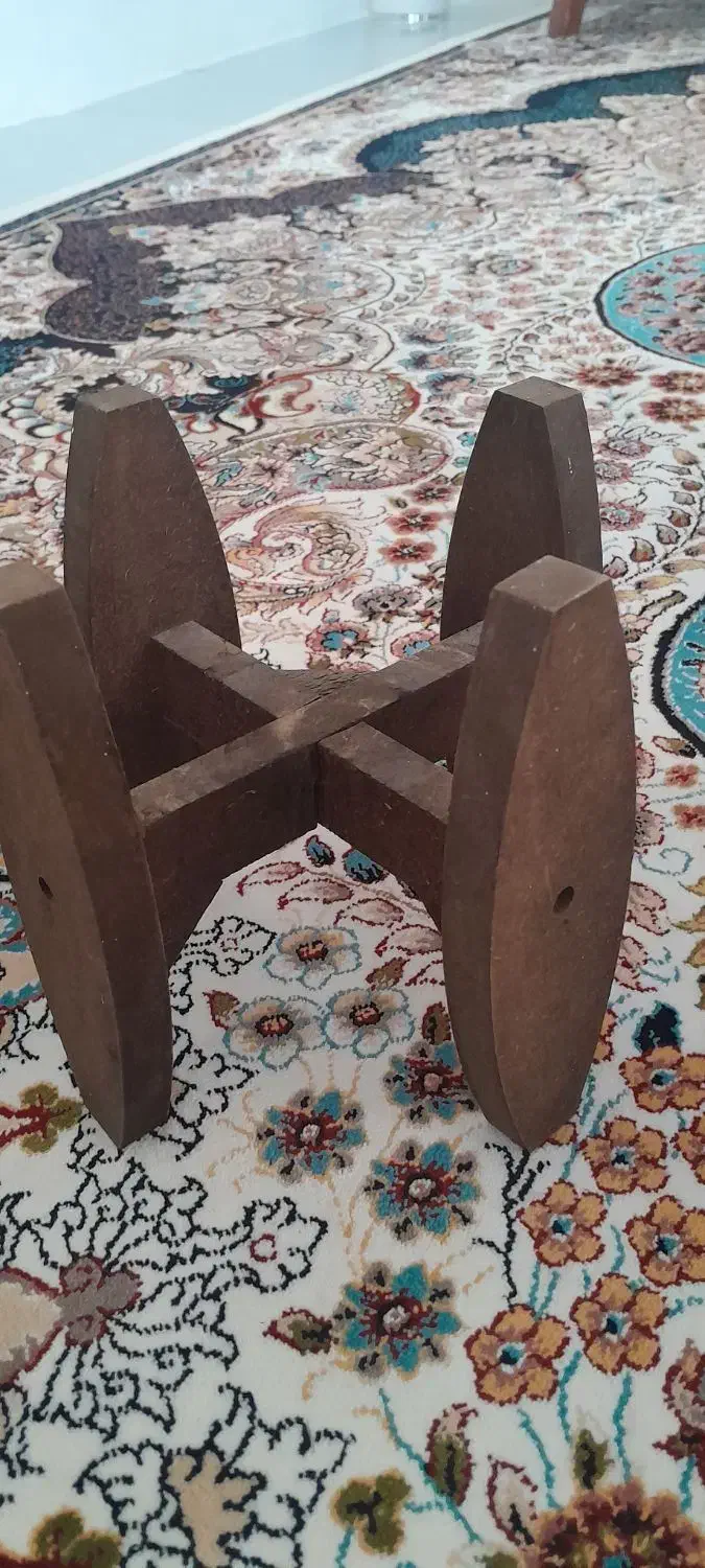 پایه گلدان چوبی|گل و گیاه طبیعی|کرمانشاه, |دیوار