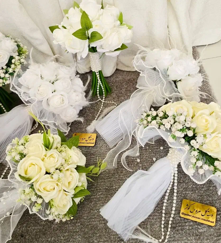 دسته گل عروس خریدوکرایه اجاره از ۴۰۰ تومن|خدمات پذیرایی، مراسم|مشهد, شهید مطهری|دیوار