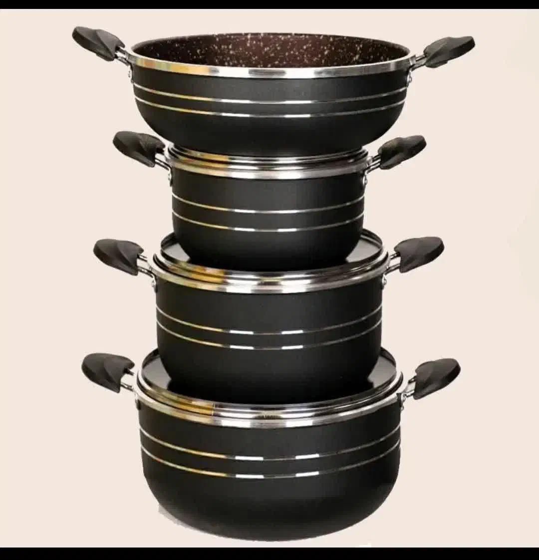 سرویس قابلمه تفلون گرانیت ۱۴ پارچه بلیناهلنا ضمانت|ظروف پخت‌وپز|قم, شهرک فاطمیه|دیوار