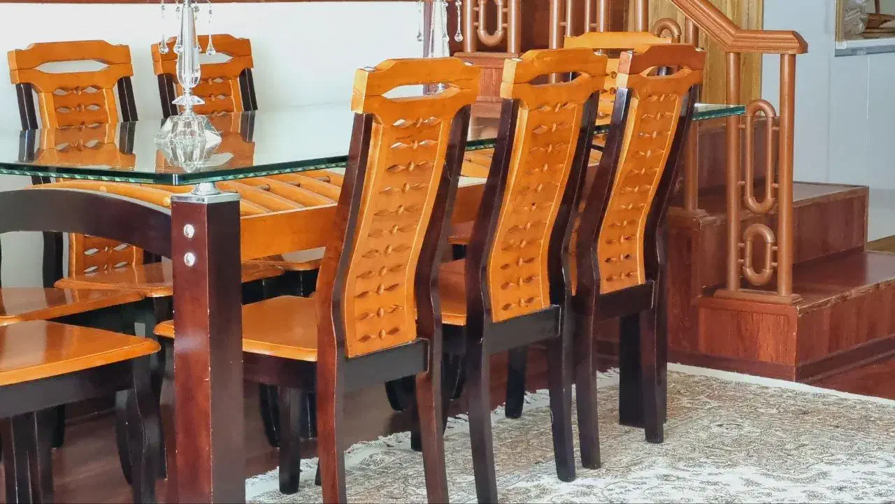 میزغذاخوری|میز و صندلی غذاخوری|شاهین دژ, |دیوار