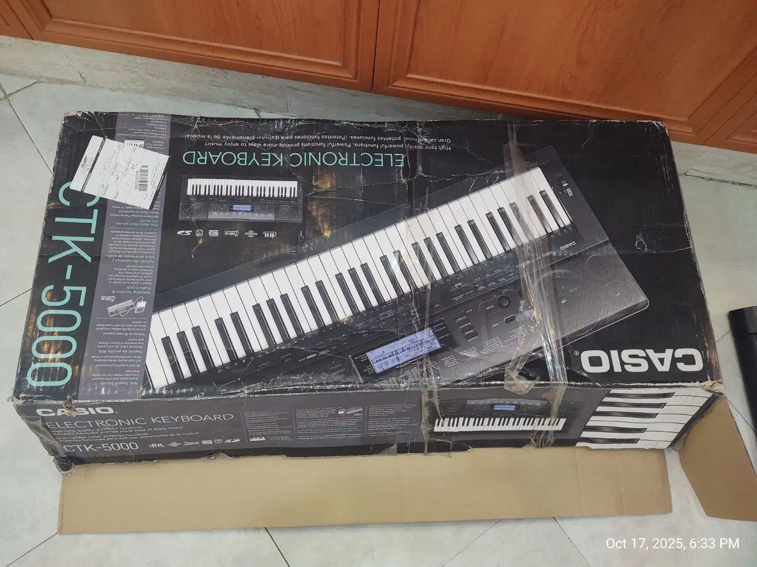 کیبورد CTK5000|پیانو، کیبورد، آکاردئون|اهواز, کوی نیرو|دیوار
