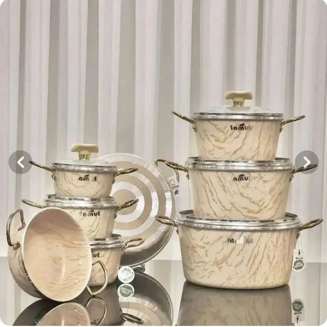 سرویس قابلمه ۱۴ پارچه|ظروف پختوپز|ساری, |دیوار