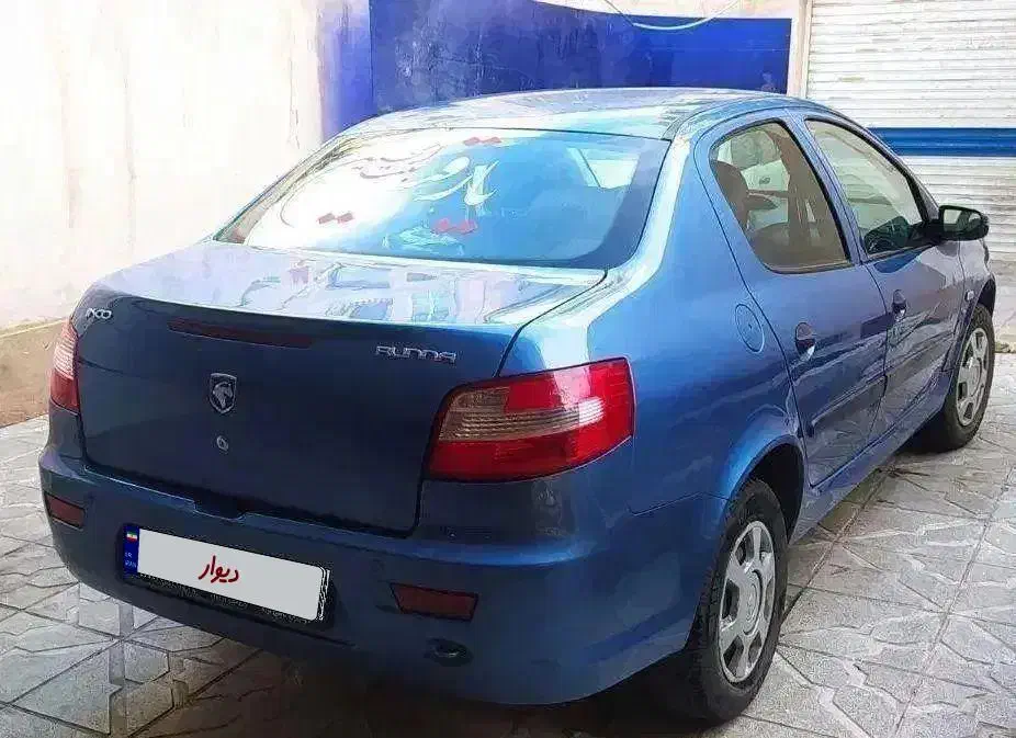 رانا LX مدل ۹۶ آبی متالیک|خودرو سواری و وانت|مشهد, شهرک لشکر (شهرک غرب)|دیوار