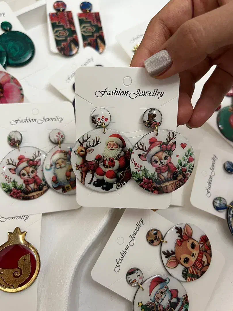 گوشواره های دستساز رزینی|بدلیجات|کرج, گوهردشت|دیوار