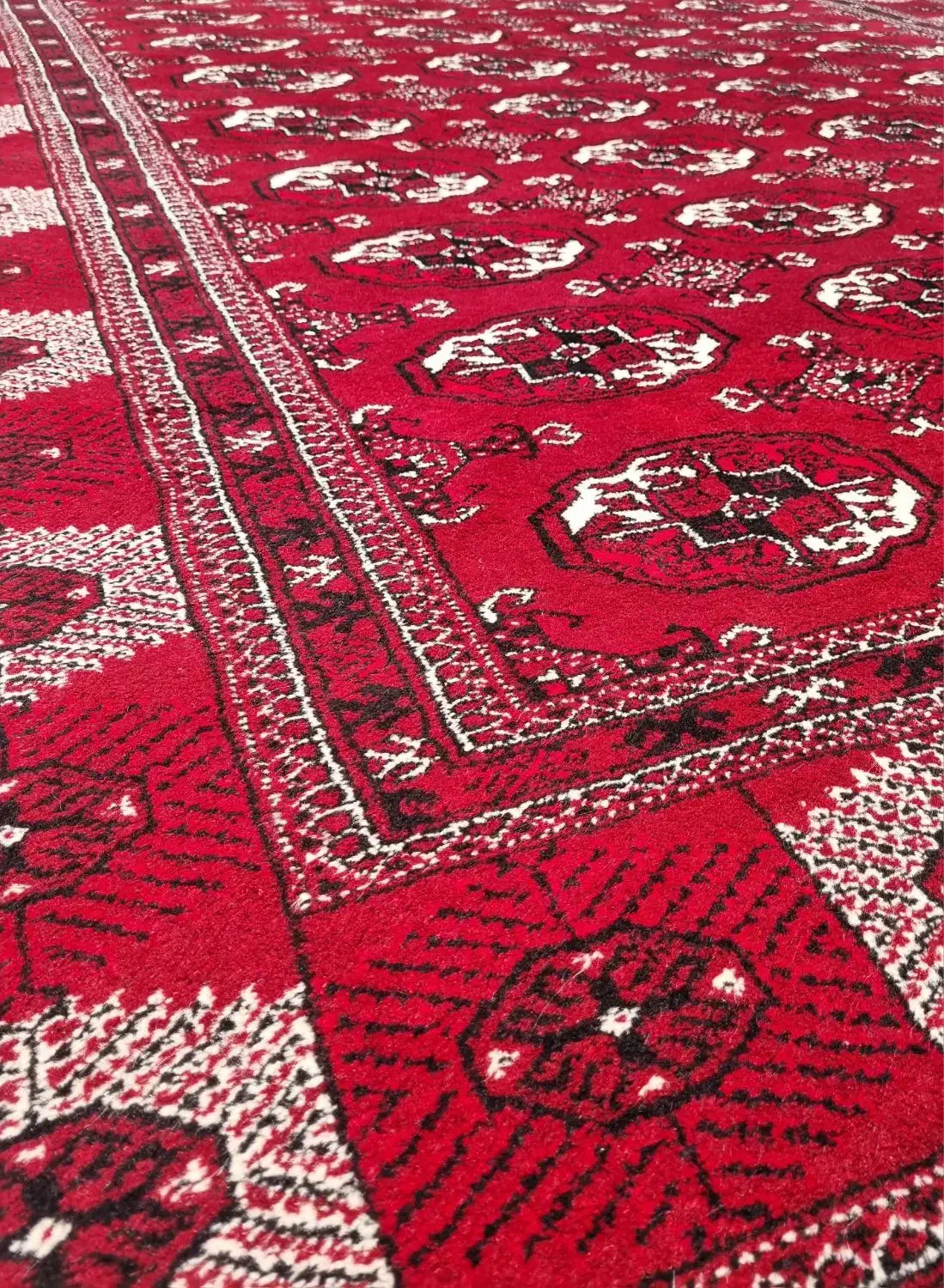 فرش دستباف ترکمن|فرش|بندر ترکمن, |دیوار