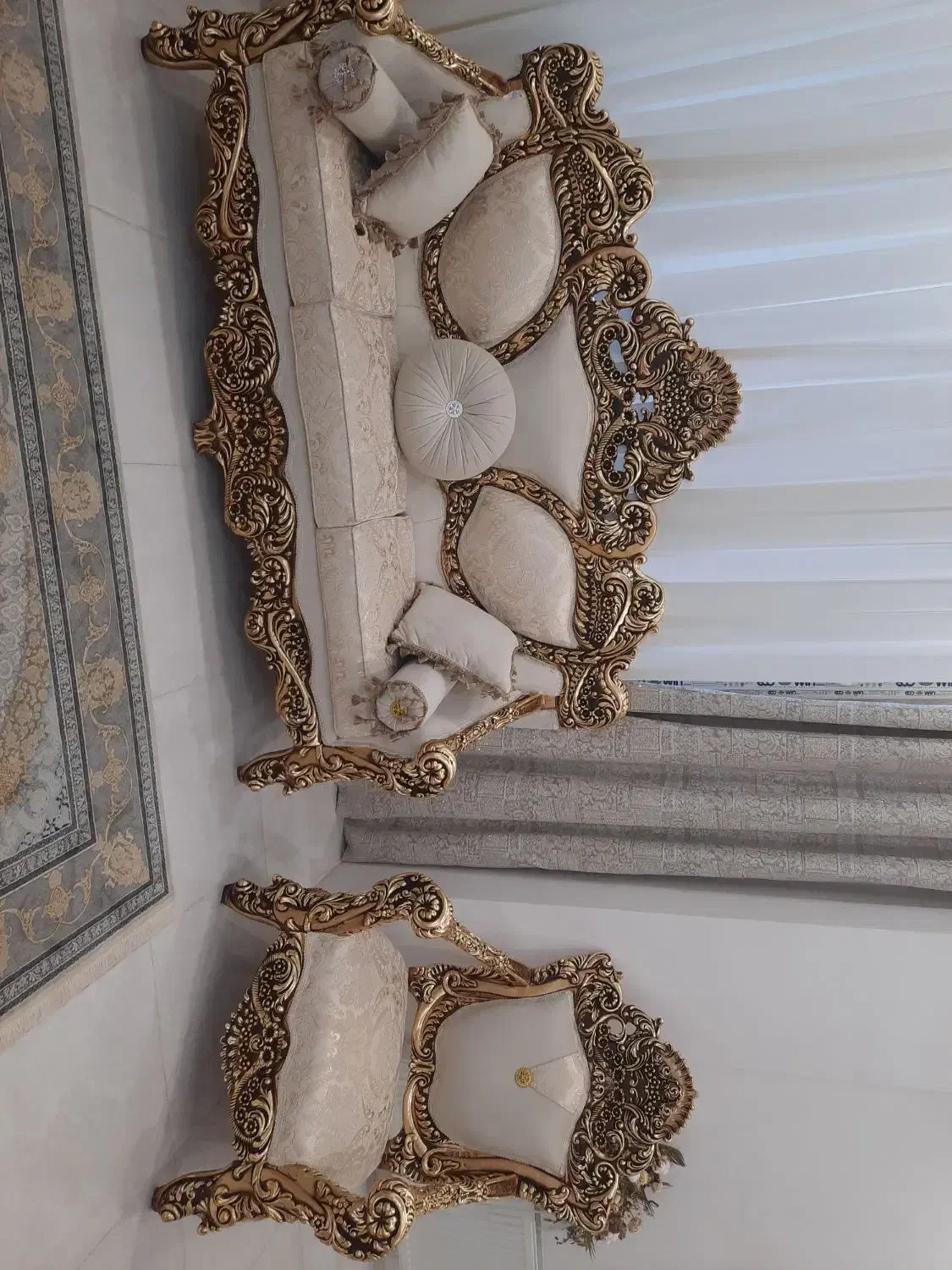 مبل ۷ نفره و ناهار خوری ۶ نفره|مبلمان خانگی و میز عسلی|محمدشهر, ولدآباد|دیوار