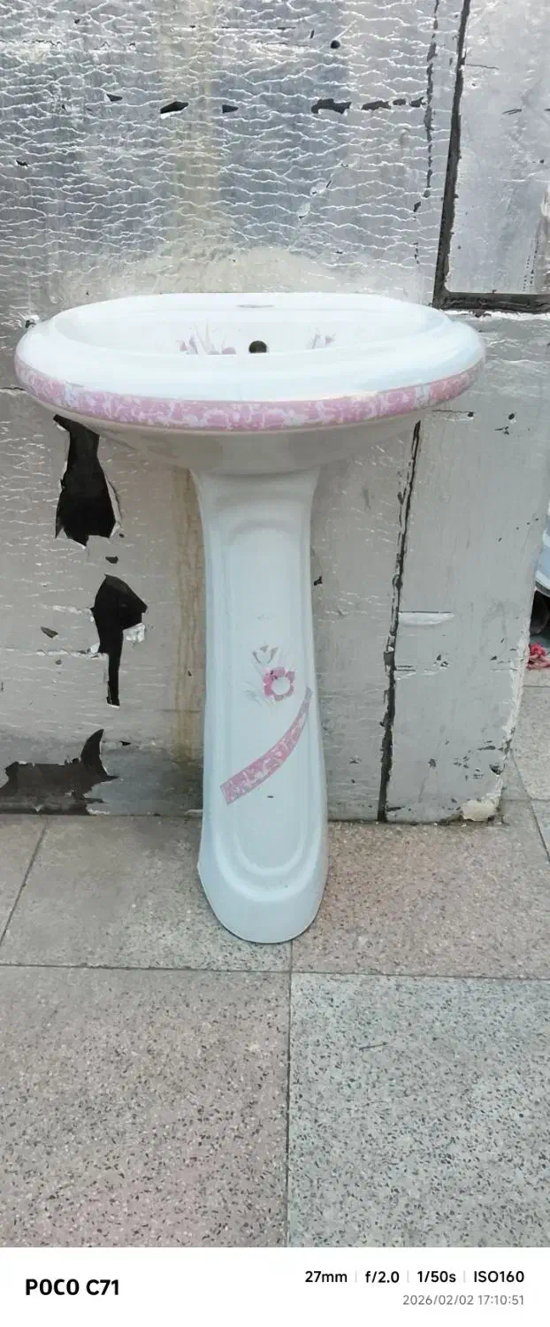 روشویی در حد نو|لوازم سرویس بهداشتی|سیاهکل, |دیوار