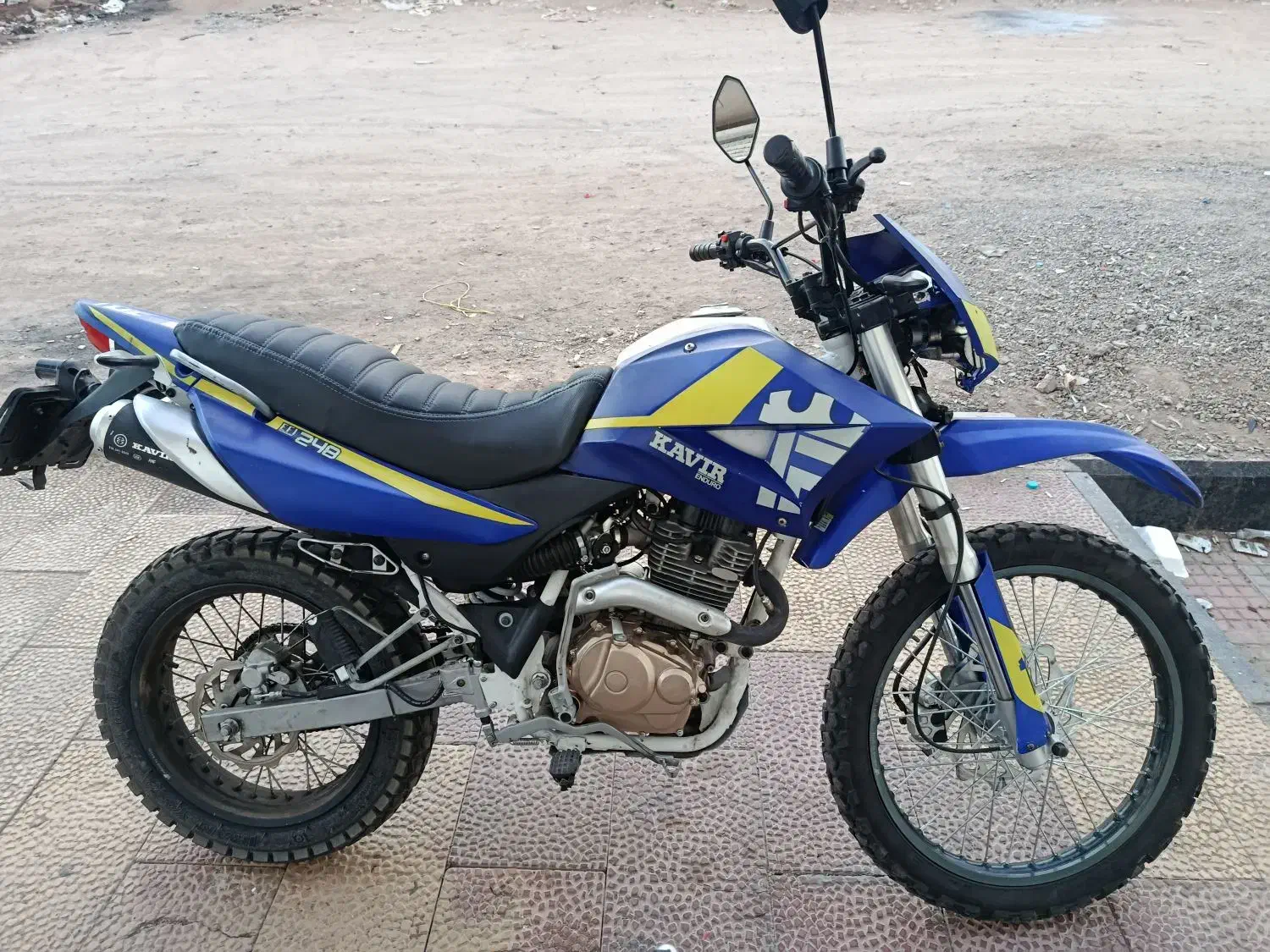 موتورسیکلت 250cc کویر|موتورسیکلت|پرند, فاز ۵|دیوار