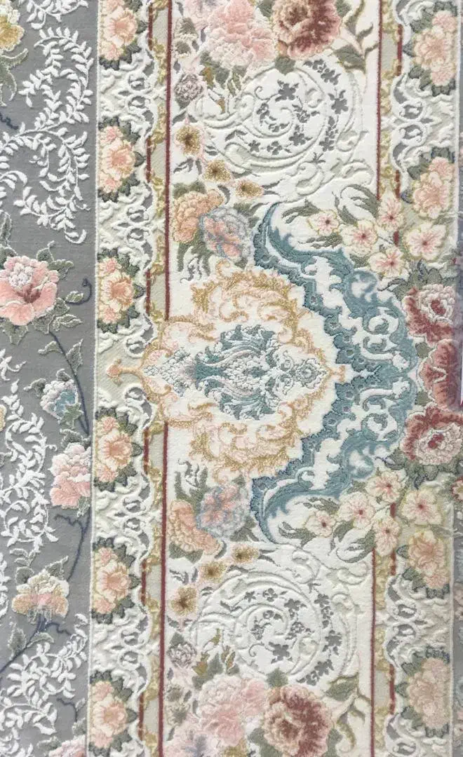 فرش ماشینی اکریلیک گل برجسته ابریشم|فرش|تهران, پردیسان|دیوار